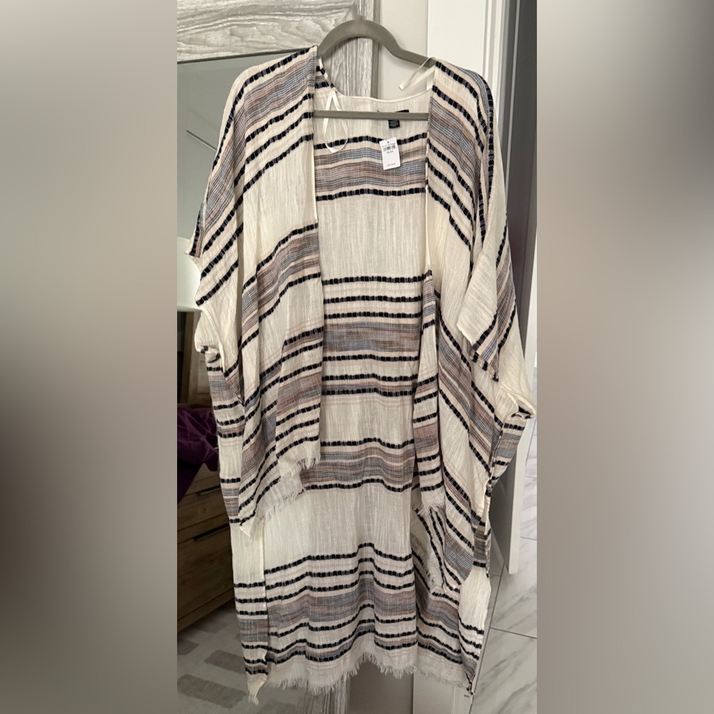 NWT American Eagle Outfitters Multicolor Striped Shawl